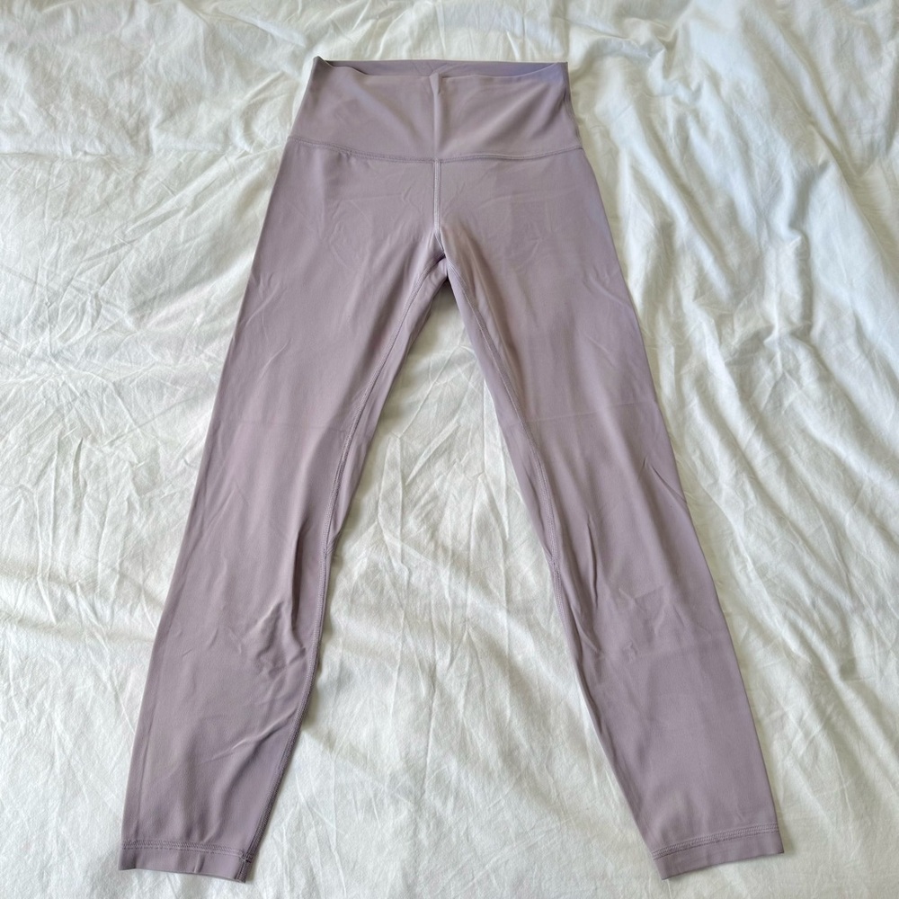 Lululemon Align Pant 25” Size 6 Violet Verbena Cool Purple High Rise Leggings - Picture 2 of 7